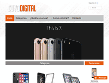 Tablet Screenshot of cuyodigital.com